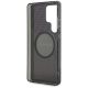 7. AMG Transparent Rhombs MagSafe Case für Samsung Galaxy S25 Ultra - Schwarz