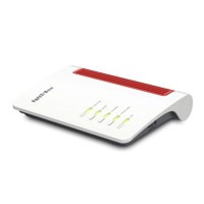 2. Box 7630 WLAN-Router 2,5 Gigabit Ethernet Dualband (2,4 GHz/5 GHz) Weiß, Rot
