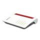 2. Box 7630 WLAN-Router 2,5 Gigabit Ethernet Dualband (2,4 GHz/5 GHz) Weiß, Rot
