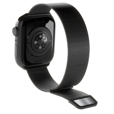 7. Puro 'MILANESE' Watch für Apple Watch 42-44-45-49m, schwarz
