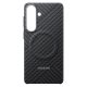 4. Samsung Carbon Magnet Case für Samsung Galaxy S26+ kompatibel mit MagSafe – Grau