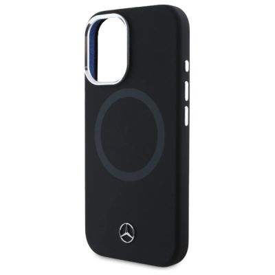 6. Mercedes MEHMP16S23SUTTK iPhone 16 6,1" schwarz/schwarz Hardcase Silikon Tonal Logo MagSafe