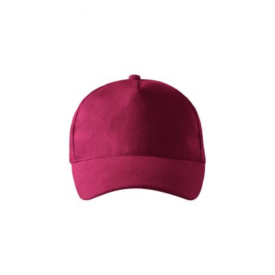 2. Unisex 5P-Kappe (Granat)