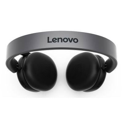 18. Lenovo 4XD1V23301 Kopfhörer/Headset, kabelgebunden & kabellos, Kopfbügel, Büro/Callcenter, USB Typ-C, Bluetooth, Grau