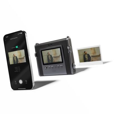 24. FUJIFILM Instax WIDE Evo Black EX D CMOS Hybrid-Sofortbildkamera Schwarz