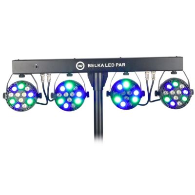 13. LIGHT4ME LED PAR BEAM - LED-Beleuchtungsset