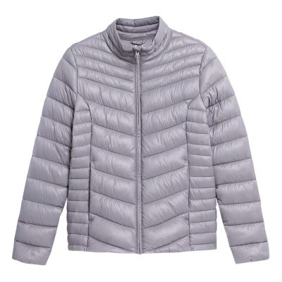 Jacke 4F W H4Z21-KUDP002 Grau