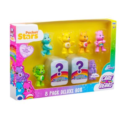 4. CARE BEARS S1 FIGUREN - 8ER-PACK DELUXE-BOX (SORTIMENT)