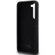 7. Karl Lagerfeld Silikon Karl&Choupette Metal Pin Hülle für Samsung Galaxy S23+ – Schwarz
