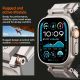 10. Spigen DuraPro Armor Strap für Apple Watch 44 / 45 / 46 / 49 mm - Grün
