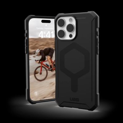 3. UAG Essential Armor Magsafe Hülle für iPhone 16 Pro Max – Schwarz