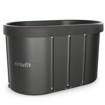 VIRTUFIT Ovales Eisbad 500 Liter Anthrazit mit Zubehör