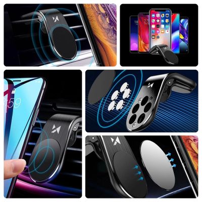 2. Wozinsky Magnetische Handyhalterung für Lüftungsschlitze – Schwarz