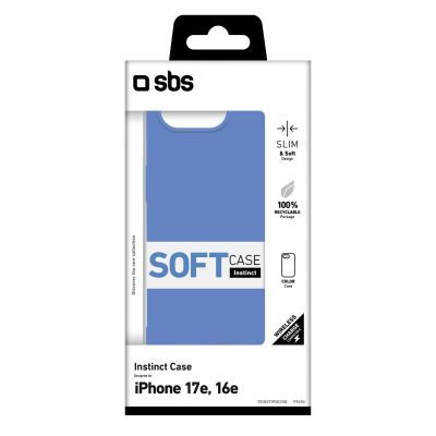 2. SBS Instinct Hülle für iPhone 16e / 17e - Blau