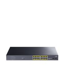 Cudy GS1020PS2 Gigabit-Ethernet (10/100/1000) Netzwerkadapter mit PoE-Unterstützung, Schwarz