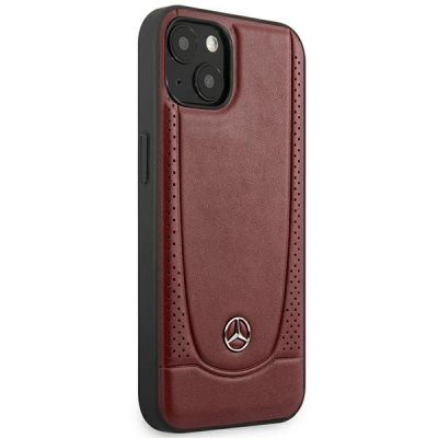 4. Mercedes MEHCP14MARMRE iPhone 14 Plus 6,7 "rot / rote Hardcase Leder Urban Bengale