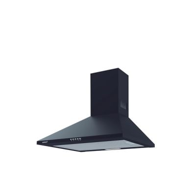 CATA Dunstabzugshaube | Dunstabzugshaube | OMEGA 600 BK | Wandmontage | Energieeffizienzklasse C | Breite 60 cm | 645 m³/h | Mechanisch | Schwarz