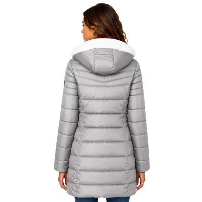 3. Damenparka Geographical Norway CARENNE LGREY DB LADY 0116 (WZ5513F/GN-LIGHT GREY)