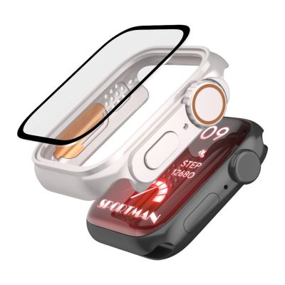2. Tech-Protect Defense360 Gehäuse für Apple Watch 7 / 8 / 9 (45 mm) – Titanorange