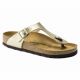 7. Birkenstock Gizeh Birko-Flor Gold Damen Flip-Flops (1016109)