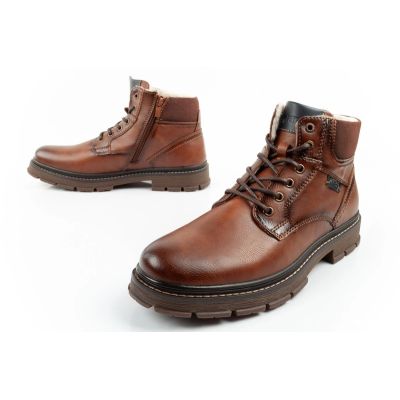 8. Wrangler Noah Herrenstiefel Chelsea Boots elegant isoliert braun