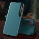 6. Eco Leather View Case Elegante Flip Cover Hülle mit Standfunktion Xiaomi Redmi K40 Pro + / K40 Pro / K40 / Poco F3 Orange