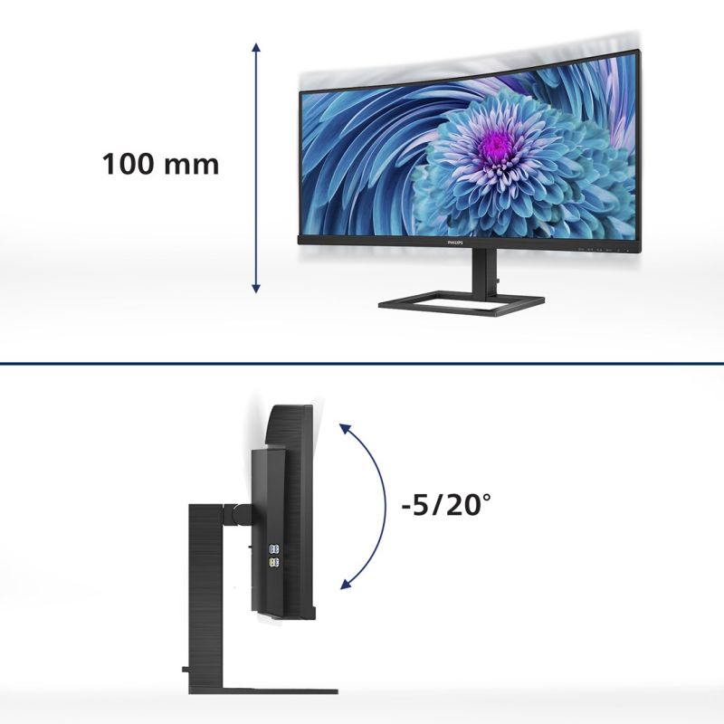 22. PHILIPS LED-MONITOR 34" 346E2CUAE/00