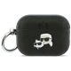 Karl Lagerfeld Monogram Karl & Choupette Schutzhülle für AirPods Pro 3 – Schwarz
