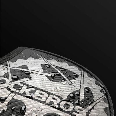 3. Rockbros D76 Kurbelgarnitur-Transportabdeckung – Schwarz und Grau