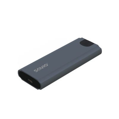 8. SAVIO EXTERNES M.2 SSD NVME-GEHÄUSE, USB, AK-67
