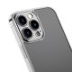 8. Baseus Frosted Glass Case Cover für iPhone 13 Pro Max Hardcover mit Gelrahmen Transparent (ARWS000202)