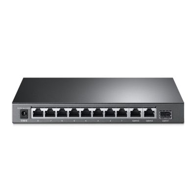 4. TP-Link TL-SL1311MP Netzwerk-Switch, unmanaged Fast Ethernet (10/100), PoE-Unterstützung, Schwarz