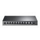 4. TP-Link TL-SL1311MP Netzwerk-Switch, unmanaged Fast Ethernet (10/100), PoE-Unterstützung, Schwarz