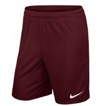 Nike Park II Junior Fußballshorts in dunkelrot