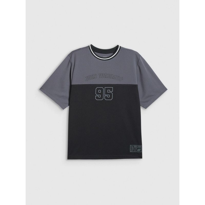 7. Schnelltrocknendes Sport-T-Shirt für Jungen 4F 4FJRSS26TFTSM2392-20S