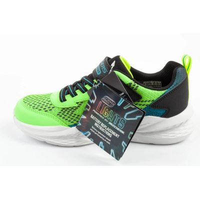 3. Skechers Meteor-Lights LED-Kindersportschuhe für Jungen mit Klettverschluss