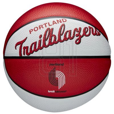 2. Wilson Team Retro Portland Trail Blazers Miniball WTB3200XBPOR