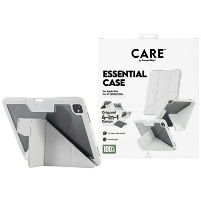 Care by PanzerGlass Y-Fold-Hülle für iPad Pro 13" 2024 / 2025 - Hellgrau