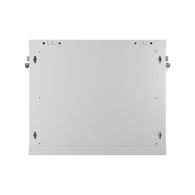 12. Lanberg 19" 9U 600X450 grauer Wandschrank mit perforierten Türen (flach verpackt)