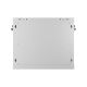 12. Lanberg 19" 9U 600X450 grauer Wandschrank mit perforierten Türen (flach verpackt)