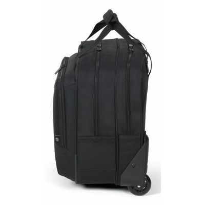 7. Dicota Laptop-Rollkoffer für Reisende (13-16 Zoll) mit Eco-Basis, schwarz