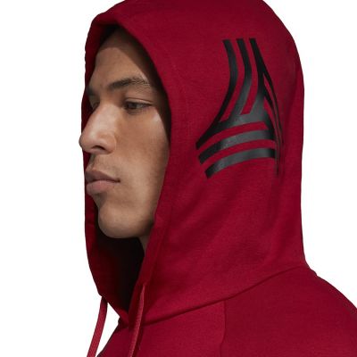 4. Adidas Tango Sweat Hoody M DZ9613 rot
