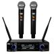 13. DNA DVS2 – Drahtloses Mikrofon, 2 Handsender + Basisstation, UHF-Band 560–590 MHz