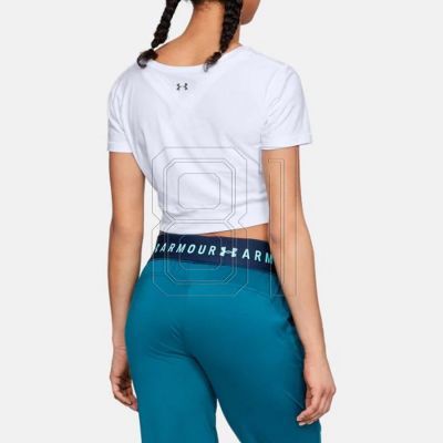 2. Under Armour Lightweight Lux Crop Tee W 1305484-100