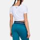 2. Under Armour Lightweight Lux Crop Tee W 1305484-100