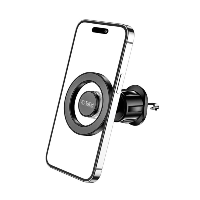 7. Tech-Protect N51 Autotelefonhalter mit MagSafe für Lüftungsschlitze – Schwarz