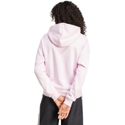 9. Damen adidas Essentials Small Logo Feel Cozy Hoodie Rosa JN1856