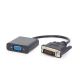 2. GEMBIRD A-DVID-VGAF-01 Adapter (DVI-D M - D-Sub (VGA) F; 0,20 m; schwarz)