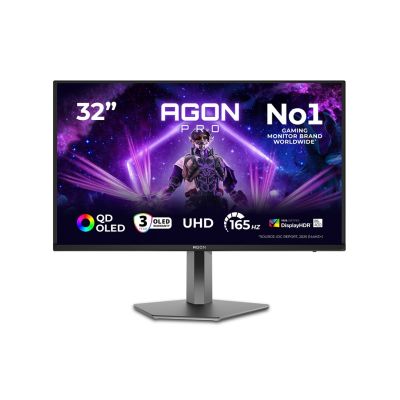 22. AOC AG326UD 32" 165Hz OLED-Display, 3840 x 2160, 250 cd/m², 2 HDMI-Anschlüsse
