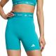 10. adidas Techfit Türkis Damen Shorts JW7561